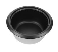 DOITOOL Repuesto de olla para arrocera: Olla interior de aluminio para arroceras de 2 l - Recipiente antiadherente con escala de medición