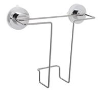 DOITOOL Revistero de Baño Ventosa y Acero Inoxidable, Instalación sin Herramientas, Diseño Plata para Almacenamiento en Baño