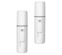DOITOOL Rociador Facial Nano Humidificador para Mujeres 2 Piezas, 20ml Capacidad, Abs, Hidratación Profunda sin Arruinar Maquillaje, Adecuado para Spa y Yoga