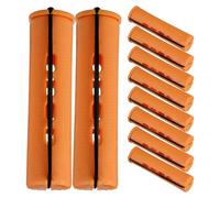 DOITOOL Rulos Cabello Tapa Abs 30 Piezas Estilo Americano Que No Dañan el Cabello Cuero Cabelludo, Fijación Fuerte para Peinado Duradero