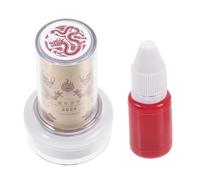 DOITOOL Sello Del Año Del Dragón Diseño Chino Dragones Sellos Pequeños Para Scrapbooking De Plástico Para Manualidades De Dragón Para Álbumes De Recortes y Tarjetas De Felicitación