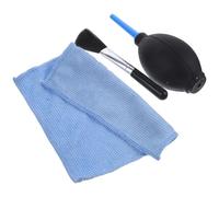 DOITOOL Soplador de Aire para Cámara con Boquilla Larga de Silicona y Limpieza de Polvo, Accesorio Adecuado para Lentes y Teclados con Paño y Cepillo Incluidos Estilo Varios Estilos