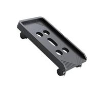 DOITOOL Soporte CPU con Ruedas y Freno Estante para Torre de Ordenador con Diseño Ventilado y Bordes Redondeados Soporte Móvil para Carcasa de PC Oficina y Hogar