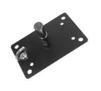 DOITOOL Soporte de Luz para Montaje en Techo y Pared de Acero Inoxidable Negro con Tornillos, Soporte Fiable para Estudios Profesionales de Fotografía