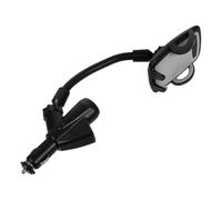 DOITOOL Soporte de Teléfono para Coche con Cargador Dual USB y Adaptador de Mechero Compatible para Móviles de Protección Antiarañazos y Carga Rápida Accesorio Imprescindible para