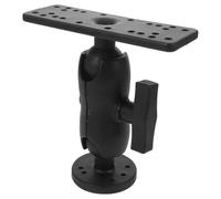 DOITOOL Soporte Giratorio Ajustable para Sonda de Pesca de Kayak Soporte para Electrónica Náutica Compatible con Garmin Gpsmap Accesorio Resistente para Embarcaciones y Pesca Agua Dulce