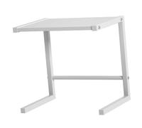 DOITOOL Soporte para Horno de Encimera de Acero Carbono Organizador de Cocina con Diseño de Doble para Microondas y Pequeños Electrodomésticos Estructura Estable y Montaje Sencillo Color