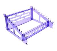 DOITOOL Soporte para Pipetas de Laboratorio Púrpura Diseño T Estable y Ángulos Óptimos Fabricado en Ps para Experimentos y Muestreo Científico