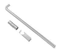 DOITOOL Suelo Exterior 2 Piezas Pestillo De Piso Valla De Tierra Cerradura Perno De Carga De Resorte Terreno Al Aire Piso De La Granja Terreno Reforzado Puerta Pestillos Acero Inoxidable