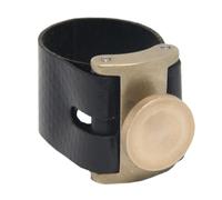 DOITOOL Sujetador de Ligadura para Saxofón Alto Metálico Negro Clip Resistente y Diseño Ergonómico, Accesorio para Intérpretes de Música en Estudio y Escenario
