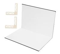 DOITOOL Tablero para Fotografía de Doble Cara con Superficie de Terciopelo Suave, Plegable y Portátil, Adecuado para Maquillaje y Fotografía de Productos en Casa