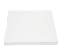 DOITOOL Tapete de Papel Desechable Blanco, Absorbente y Transpirable 100 Piezas Accesorio Práctico para Limpieza y Comodidad para Jaulas de Pájaros en Jaulas de Mascotas