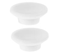 DOITOOL Tapón de Goma para Congelador 2 Unidades, Tapones Impermeables para Agujeros Redondos de Drenaje, Repuesto de Caucho para Orificio de Desagüe en Frigoríficos, Accesorios