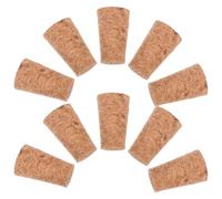 DOITOOL Tapones de Corcho Cónicos para Botellas de Vino y Vidrio Tamaño 20X15X35 MM Paquete de 100 Unidades Sellado Hermético para Conservación Ideales para Botellas Pequeñas y