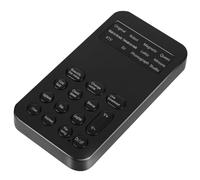 DOITOOL Tarjeta Sonido Externa USB Mini Cambiador De Voz para Teléfono y Computadora 8 Efectos