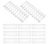 DOITOOL Tarjetas de Colores Práctica y Fácil de Llevar para de Uñas 200 Piezas de Ps Adecuado para Salón de Uñas y Profesional