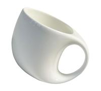 DOITOOL Taza de Agua Decorativa de Cerámica de Color Claro de 150ml para Servir Café, Diseño Clásico y Sencillo Adecuado para Uso Diario Saludable