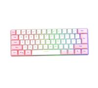 DOITOOL Teclado de Membrana Mini para Teclas Teclado USB para PC RGB Lights para Office y Gaming