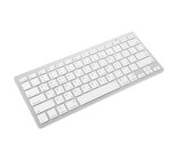 DOITOOL Teclado Inalámbrico Diseño ABS de Tamaño Completo Hebreo y Fácil de Llevar Bolsa para Ordenador Adecuado para Oficina