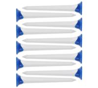 DOITOOL Tees de Golf de Plástico TPE Reemplazables y Elevados para Entrenamiento y Soporte Seguro de Balones, Pack de 10 Unidades para Uso Indoor y Outdoor