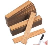 DOITOOL tejas miniatura manualidades ： 40 piezas de suelo de casa de muñecas en miniatura a escala 1:12, mini tableros de piso para casa de muñecas, autoadhesivos, suelos de madera, para accesorios de