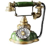 DOITOOL Teléfono Antiguo y Menos Propenso a Deformarse Vintage de Resina Diseño Multifuncional Estilo Retro Clásico para de Gabinete de Vino y Ventana