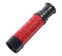 DOITOOL Telescopio Monocular Rojo para Niños Material Acrílico, Juguete Educativo y Compacto Adecuado para Aprender Jugando en Exteriores