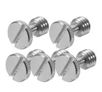 DOITOOL Tornillos de Liberación Rápida para Cámara 3/8 Pulgadas Tornillos de Montaje para Trípode y Monopié Set de 5 Piezas de Hierro Sólido para Fijación Segura y Uso Profesional