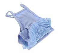 DOITOOL Traje de Recuperación para Gatos Azul Transpirable, Talla M para Gatitos de 6-9 Lbs, Protector Posoperatorio Elástico para Heridas Abdominales y Esterilización
