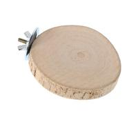 DOITOOL Trampolín para Mascotas Madera Plataforma De Jaula para Pájaros Juguete De Ejercicio para Loros y Pequeñas Mascotas