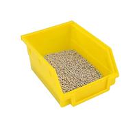 DOITOOL túnel de Peces para Acuario bandejas de bañera para bañera hámster Lavabo de baño para Animales pequeños tómate un baño Caja de Arena para Gatos Bote de Basura Tina
