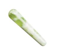 DOITOOL Varilla de Masaje de Jade para Acupresión y Masaje Facial, Ligera y Portátil, Forma Tradicional, Alivia la Tensión Corporal Usar mientras Ves Televisión