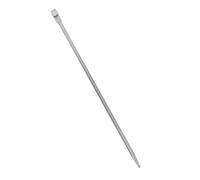 DOITOOL Varilla De Tierra Galvanizada Frío Para Cercas Eléctricas, Varilla De Puesta a Tierra 12x500 Mm, Alta Conductividad Para Antenas y Generadores, Uso Exterior, Accesorios Eléctricose