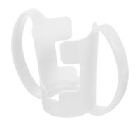 DOITOOL Vaso Soporte Antiasfixia Personas Mayores Asa Irrompible para y Plástico Blanco Multifuncional para Beber Fácil en Restaurante