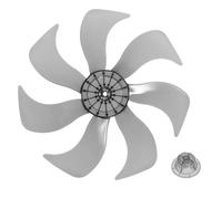 DOITOOL Ventilador De Aluminio Universal De 7 Hojas Aspas De Repuesto De 14 Pulgadas Hojas De Ventilador Eléctrico Ventilador De Pedestal De Pie Ventilador De Mesa Accesorios Generales