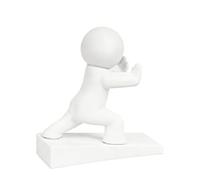 Doiyislem Bonito tope para puerta, resistente a los arañazos, cuña decorativa para puerta, mantener la puerta abierta, para casa, oficina, suelo, sala de estar, habitación infantil