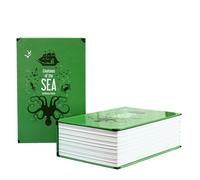 Doiyislem Caja de almacenamiento secreta | Caja fuerte para libros de transferencia con cerradura, libro de código de contraseña para el hogar, caja de ahorro, caja de almacenamiento para libros, caja