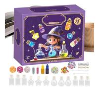 Doiyislem Kit de Pociones Mágicas Infantiles - Kit de Mezcla de Pociones de Mágicas para Niños,Juguetes Educativos Interactivos y Actividades Creativas para Fiestas de Halloween de Niños y Niñas de