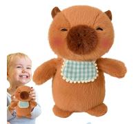 Doiyislem Peluche Carpincho Tierno - Peluche Suave De Capibara 20 Cm | Muñeco Suave con Sonido De Aplausos para Decoración De Sala Sofá Y Dormitorio Coleccionable Y Abrazable