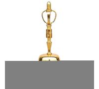 Doiyislem Timbre de mano para personas mayores lado de la cama, campana de meditación de latón, instrumento ritual, herramienta de timbre para escuela, enseñanza, boda, Navidad, iglesia, , altar