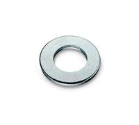 DOJA Barcelona | Arandela Plana | M8 | Acero Galvanizado | PACK 100 | Arandelas para Tornillos, Arandelas para bisagras de puertas | Amplio Uso: Construcción, Maquinaria, Fontaneria, Bricolaje
