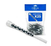 DOJA Barcelona Canulas Mezcladora Taco Quimico con Boquilla Mezcladora - Pack 25 - Cánula Taco Anclaje Químico en Espiral Mezclador para Anclaje Eficiente de Diversidad de Modelos y Facilidad de Uso