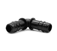 DOJA Barcelona | Codo de Goteo | Pack 25 | Acetal | 12mm | Manguera Riego por Goteo | Accesorios para Jardín