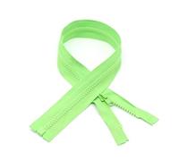 DOJA Barcelona | Cremallera Abierta Chaqueta | Pack 10 | 40cm | Numero 5 | Verde Manzana | Cremalleras por Metros para Coser | Cremalleras para Chaquetas, Pantalon, Bolso, Vaqueros, Abrigo, Mochilas