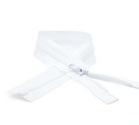 DOJA Barcelona | Cremallera Abierta Chaqueta | Pack 10 | 70cm | Numero 5 | Blanco | Cremalleras por Metros para Coser | Cremalleras para Chaquetas, Pantalon, Bolso, Vaqueros, Abrigo, Mochilas