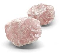 DOJA Barcelona | Cuarzo Rosa en Bruto | 1 o 2 Piedras de 500g Aprox | Minerales en Bruto | Cuarzo Rosa Piedra Natural | Piedras Energeticas de Cuarzos Rosas | Relaja los Nervios y Mejora la Autoestima