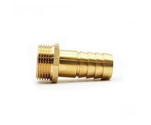 DOJA Barcelona | Entronque Manguera | 1" x 30 | PACK 4 | Manguera Jardin Boquilla de Laton | Conector Rosca Macho Paralela | Boquilla de Manguera para Líneas de Aire, Agua, Combustible, Aceite y Gas