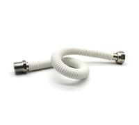 DOJA Barcelona | Flexible ondulado extensible | Pack 1 | Kit conexión caldera M-F | Red 1/2"-1/2" | Longitud 300-470mm | Manguera de gas natural | Para conexión caldera, manguera de gas butano
