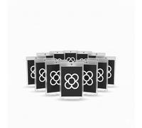 DOJA Barcelona Fundas Cartas Magnéticas - Magnetic Card Holder 130PT - Pack 12 - Cierre Magnético, Protección UV, Diseño Compacto para Fundas, Toploader Cromos Futbol