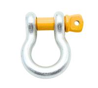 DOJA Barcelona Grillete Acero Alta Resistencia - Soporta hasta 4,75 toneladas - Pack de 2 - Acero Galvanizado - Grilletes de carga pesada para eslingas de carga - grilletes 4x4 - Apto remolque y grua